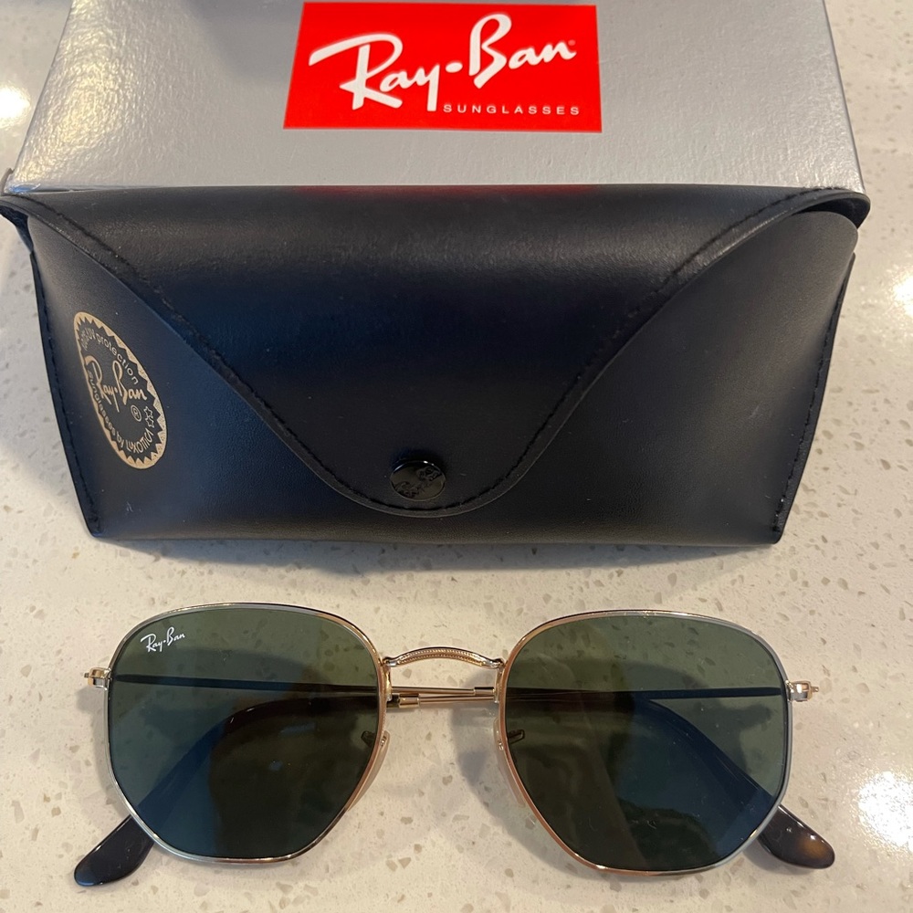 Ray Ban Hexagonal Flat Lenses - standard